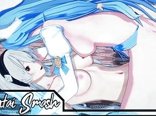 Azura gets fucked doggystyle against a wall by futa Corrin - Fire E...