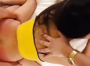 orgasm, latina, fundulet, sex-in-trei, bruneta