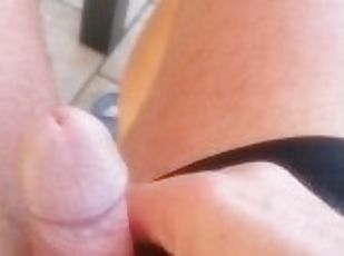 Dick flash while wife next
