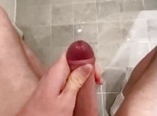 Quick jerk-off cumshot