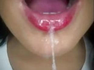 meeting cock fan virtual blowjob spit drolls ASMR taste my mouth (J...