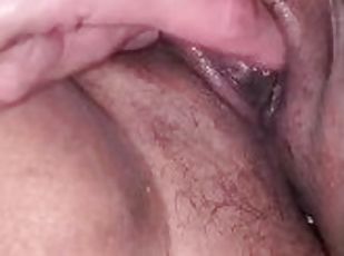 Squirting little pussy! My master is fingering my small tight fat d...