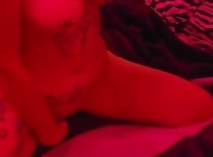 Petite Tattooed Babe With Neon Hair Fucks Her Pussy With Vibrators ...