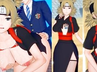 ???????????Naruto(??????) ???3DCG???????[Hentai Game Koikatsu! Temari(Anime 3DCG Video)]