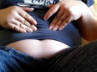 asiático, amador, bbw, bochechuda, pov, fetiche, sozinho