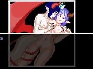 Doki Doki Tri-line [Hentai NSFW game] Ep.2 lovely lesbian succubus ...