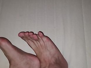 gay, massage, pieds, fétiche, solo