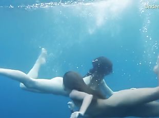 Girls On Tenerife Underwater Lesbians