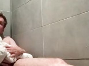 bañando, peluda, público, gay, rubia, follando-fucking, ducha, blanca, gay-joven, oso