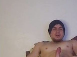 masturbation, mature, ejaculation-sur-le-corps, gay, branlette, ejaculation, solo, boules, réalité, bite