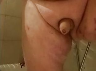 grasa, pisandu-se, jet-de-sperma, gay, bbw, grasana, chilotei, sperma, solo, uda