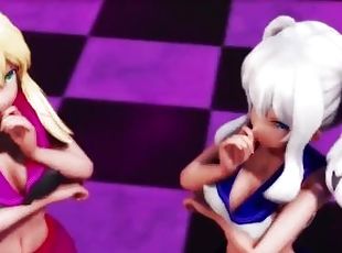 ?MMD R-18 SEX DANCE?NAUGHTY PERVERSE HOT MOUTH BUTT FUCKED ???????[...
