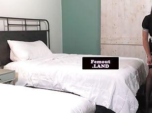 femme-de-ménage, masturbation, transsexuelle, amateur, fétiche, solo