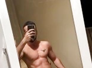 mamada, polla-enorme, gay, paja, pies, a-solas, musculada, tatuaje, polla, entrenamiento