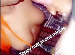 Sloppy Toppy made him nutt in 1 minute Oral Fixation Onlyfans Paris...