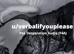 Pee Desperation and Cum [British Erotic Audio] [F4A]