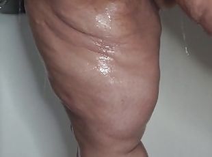 culo, bañando, amateur, latino, regordeta, regordeta-chubby, culazo, fetichista, ducha, a-solas