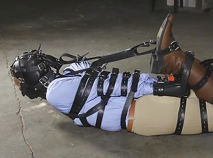 Strict Hogtie With Restraints