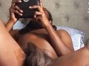 dyakol-masturbation, baguhan, malaking-titi, negro-negra, solo, titi