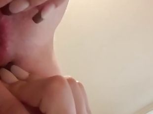 Up close I show you anal and pussy