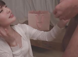 Dirty Japanese fellatio with smooth-shaven pussy, creampie and toys, Yua Ariga style - JAV UNCENSORED!