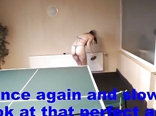 Table tennis POV with sexy woman - great ass at 1:20 and Matrix abi...