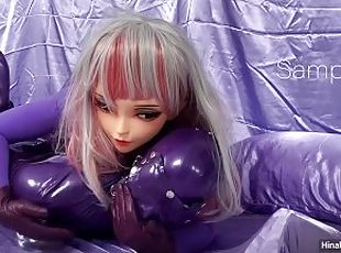 amatør, japans, bdsm, utrolig, fetish, latex, bondage