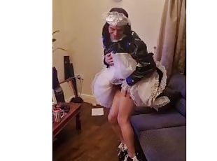 sissy maid doing laundry part 1- just starting the laundry part 1, ...