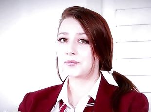 Schoolgirl JOI - 19 Year Old British Girl in Uniform Tells You How ...