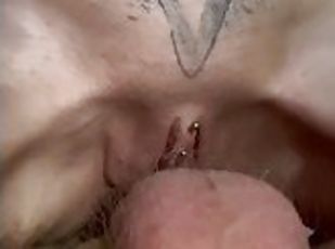 baignade, pisser, chatte-pussy, giclée, amateur, percé, fétiche, douche, tatouage, bite