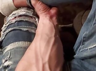 besar, tua, alat-kelamin-wanita, amateur, dubur, peju, homoseksual, merangsang-dengan-tangan, creampie, kaki