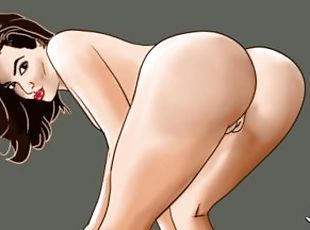 cul, tricherie, public, femme, milf, ados, baisers, anime, hentai, bout-a-bout