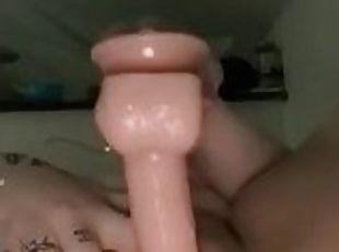 masturbatsioon, orgasm, tussu, naine, amatöör, milf, bbw, libu, sperma, soolo