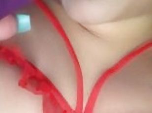 gros-nichons, masturbation, mamelons, amateur, milf, jouet, latina, maman, belle-femme-ronde, joufflue