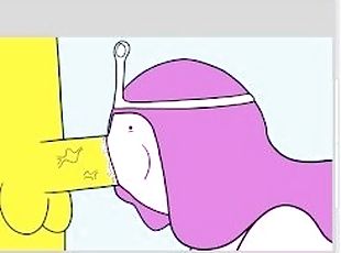 Drawing Adventure Time Porn - Princess Bubblegum Threesome With Sta...