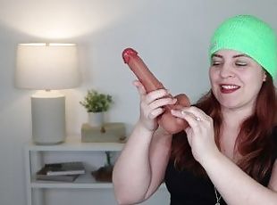 Sex Toy Review - Posable Dual Density Silicone Dildo - Harness Comp...