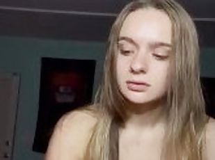 masturbation, orgasme, chatte-pussy, amateur, babes, jouet, blonde, pute, gode, petite