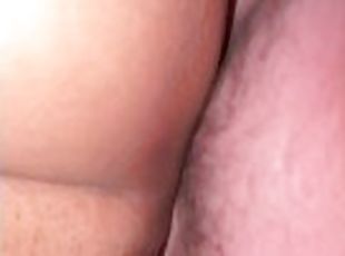 Tight pussy pounding closeup