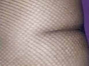 Caught me a MILF In FISHNETS ????