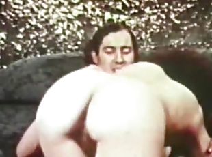 Retro Porn Legend John Holmes Fucks and Facializes a Slut's Hairy P...