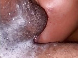 amatør, cumshot, ebony, milf, deepthroat, kveling