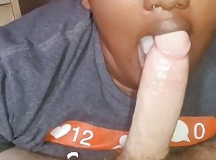 amatør, babes, blowjob, ebony, stor-pikk, interracial, deepthroat, svart, bbw, pov