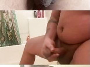 masturbation, amatör, cumshot, gigantisk-kuk, samling, pov, ensam, kuk