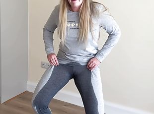 Girl Desperately Peeing In Her Pajama Pants