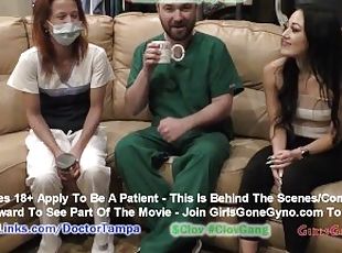 Blaire Celeste Gets Yearly Gyno Exam From Doctor Tampa & Nurse Stac...