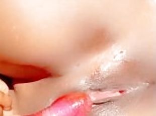 chatte-pussy, amateur, ejaculation, solo, humide