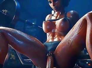 cul, gros-nichons, grosse, chatte-pussy, amateur, belle-femme-ronde, pute, anime, chevauchement, 3d