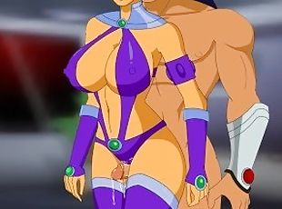 Grown Up Teen Titans - Part 6 - Luand'r Dick Pussy Rub By LoveSkySa...