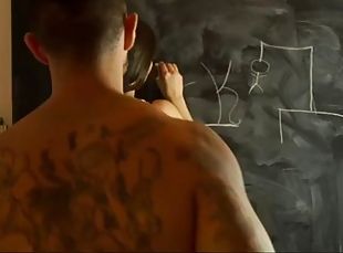 Jimena lago gets fucked by a handsome macho after playing a hangman