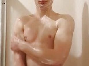 Another Teaser for the profile. Teen Boy in the shower naked and wa...